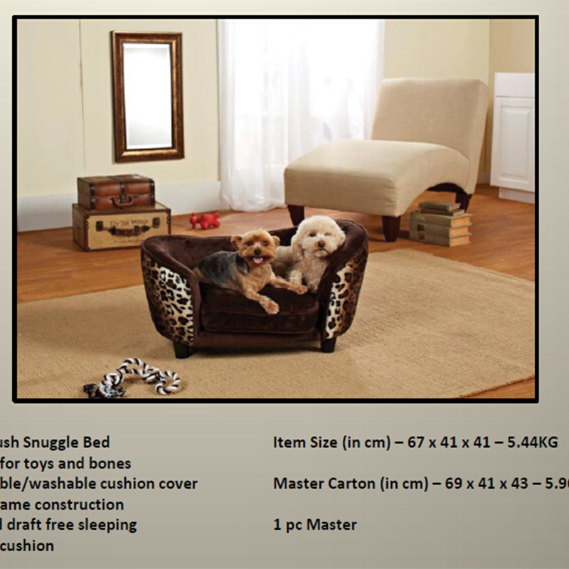 2016 New Design Luxury Leather Dog Sofa/ Pet Products