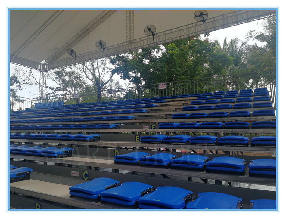 Retractable Seat Telescopic Seating Gymnasium Sports Tribune Bleachers Seating