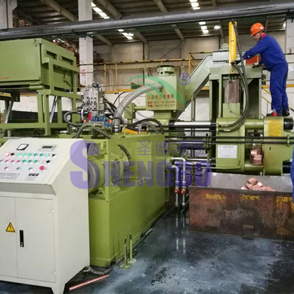 Copper Chips Scraps Briquetting Machine Line