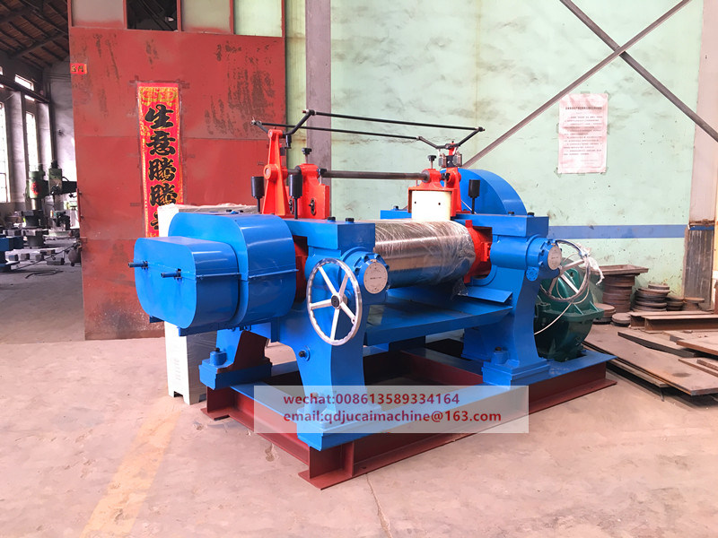 Two Roll Open Rubber Mixing Mill Machinery