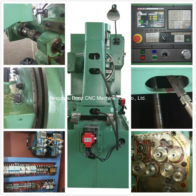 Gear Hobbing Machine Cut Helical Gears, Worm Wheels and Cylindrical Gearsyk3150 with Easy Operation