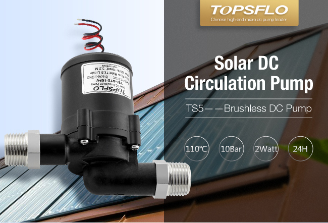 Brushless Solar Powered DC Mini Circulating Pumps