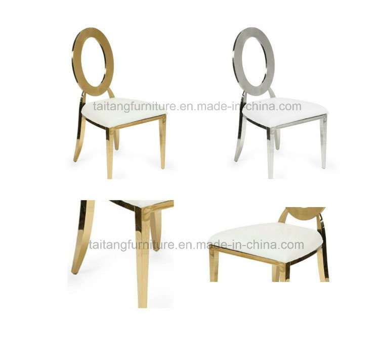 New Design Wedding Stailess Steel Dining Chair