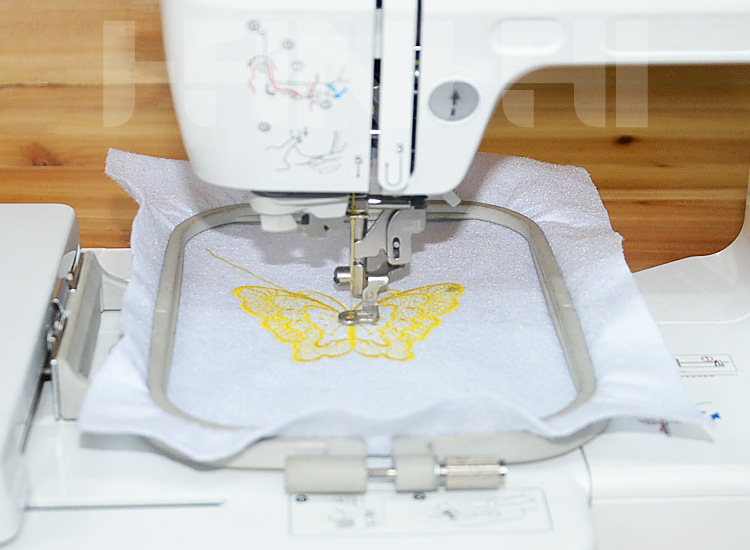 Small Multi Language Household Domestic Home Sewing Embroidery Machine