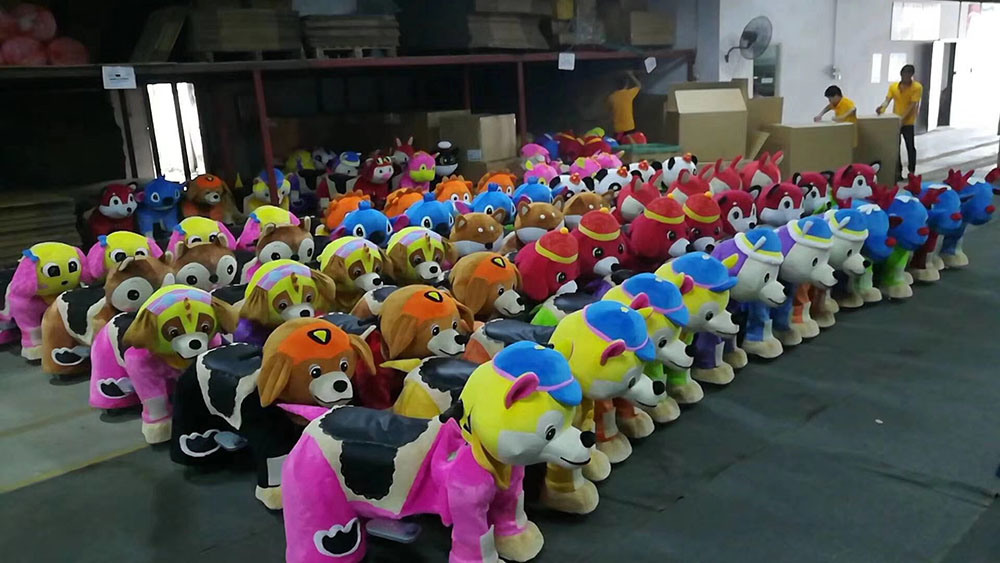 Qualtiy Assrued Electric Stuffed Animal Rides for Children