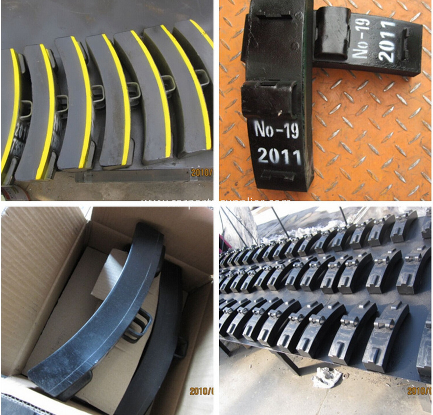 Train Brake Pad/Brake Block/Brake Shoes