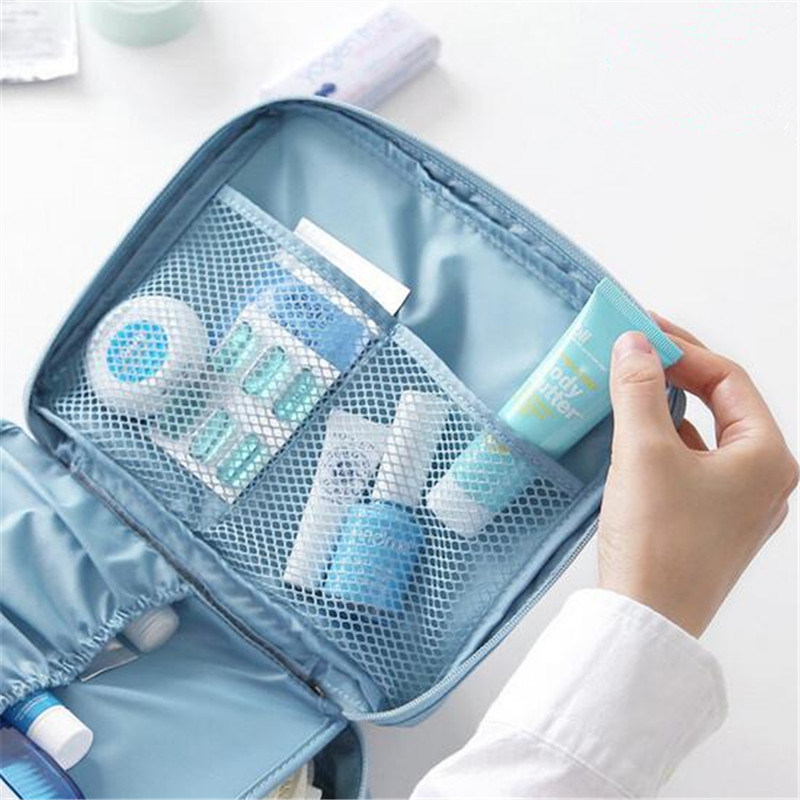 Multifunctional Oxford Waterproof Cloth Bag Travel Portable Double Ladies Cosmetic Bag Men Travel Wash Bag (GB#HZB)