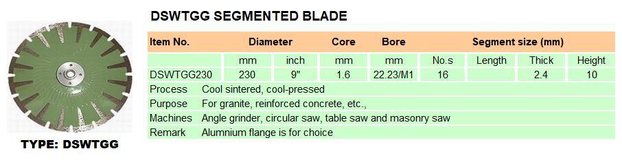 High Quality Deep Cutting Diamond Saw Blade for General Purpose