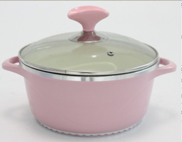 Aluminium Die-Casting Non-Stick Sauce Pan (CW-013)