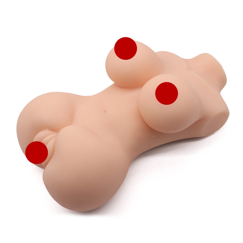 3.5kg/7.7lbs Male Sex Pussy Ass Doll-3D Realistic Silicone Vagina Anal Breast Torso