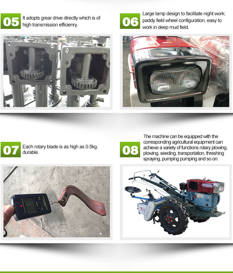 High Performance Gasoline Power Tiller with Good Reputation