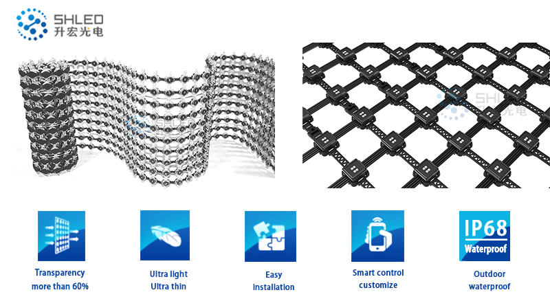 led mesh screen led mesh screen