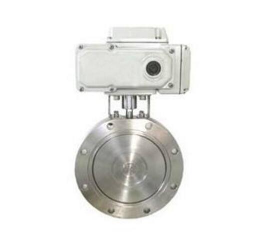 Gid High Vacuum Electric Butterfly Bamper Valve