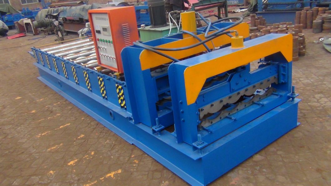 Dx Professional Glazed Roof Tile Roll Forming Machine