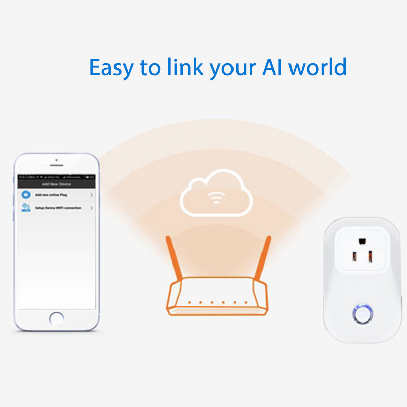 Smart Plug Wi-Fi Enabled Works with Amazon Alexa and Google