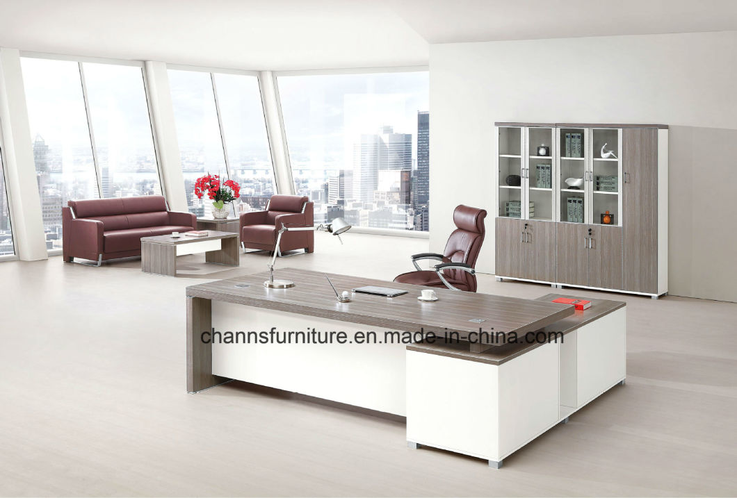 Modern Furniture Partical Board Office Table Executive Desk (CAS-MD18A35)