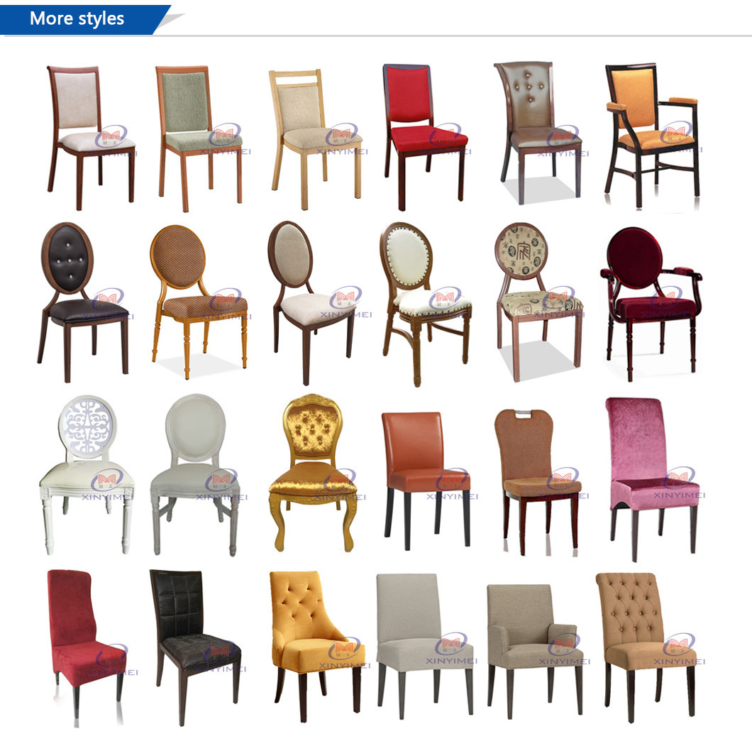 Multi-Functional Chair Imitation Wood Chair for Conference Hall & Hotel Dining Room (XYM-H01)