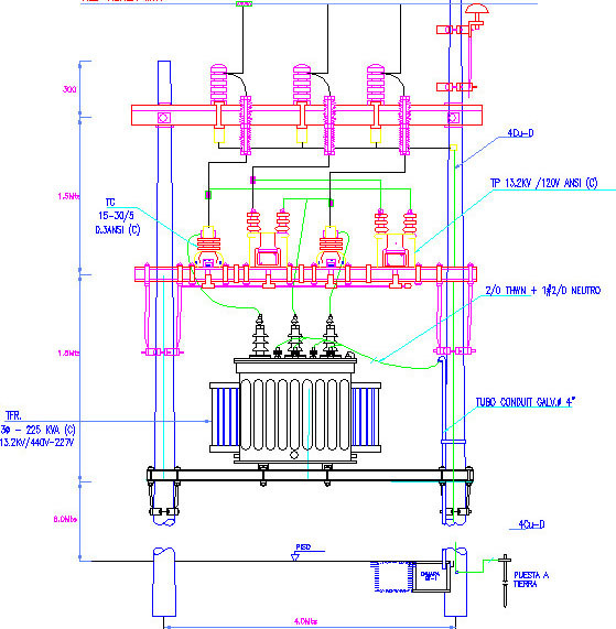 S11-M-30 Series 35kv Oil Immersed Distribution Transformer