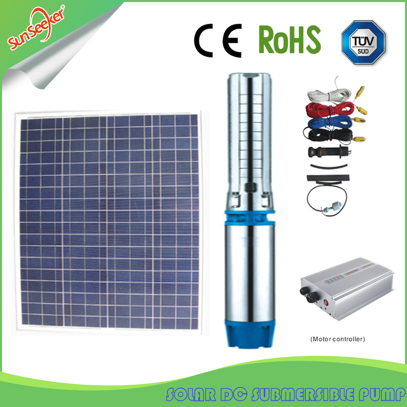 1.5kw Solar DC Submersible Pump with PV Modules