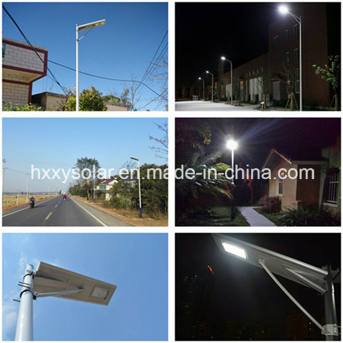 5W-120W Integrated LED Solar Sensor Street Light with Remote Control Camera System