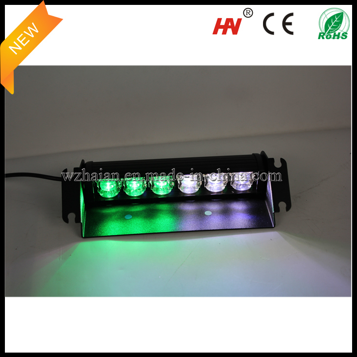 Dual-Colored SMD Car Interior Lights in Green White Colors