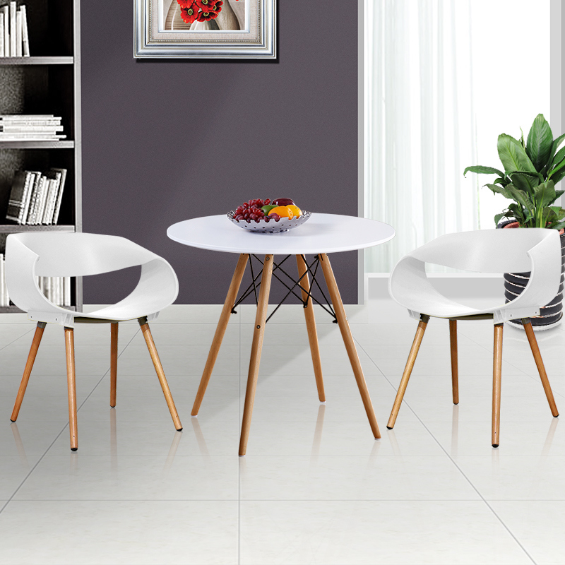 Hight Quality Custom Fancy Ergonomic Plastic Dining Room Chair