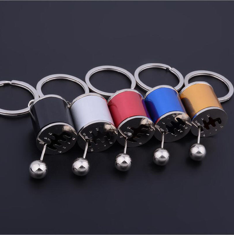 Gear Box Shifter Key Chain Fob Ring Keychain for Car