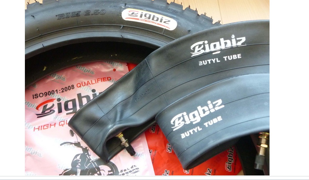 2.75-18 Butyl Rubber and Natural Rubber Motorcycle Inner Tube