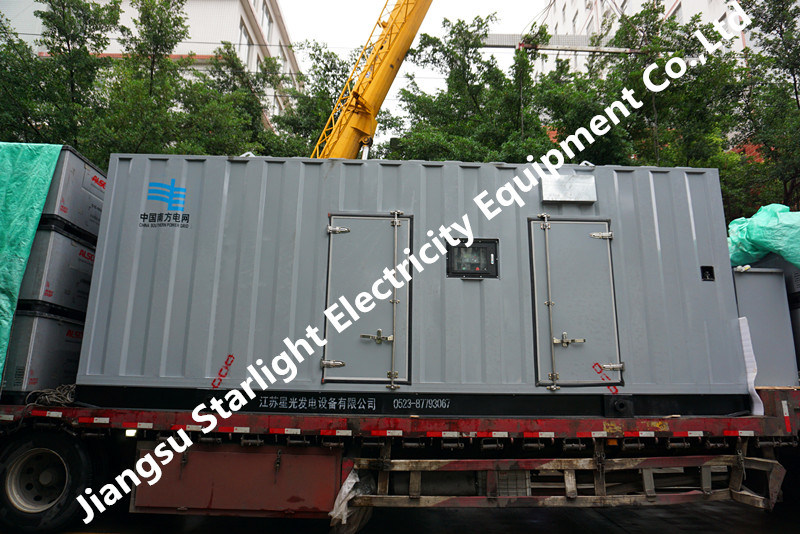 Heavy Duty Electric Diesel Generator 2000kw 2500kVA Mtu 16V4000g63 Engine Soundproof Type