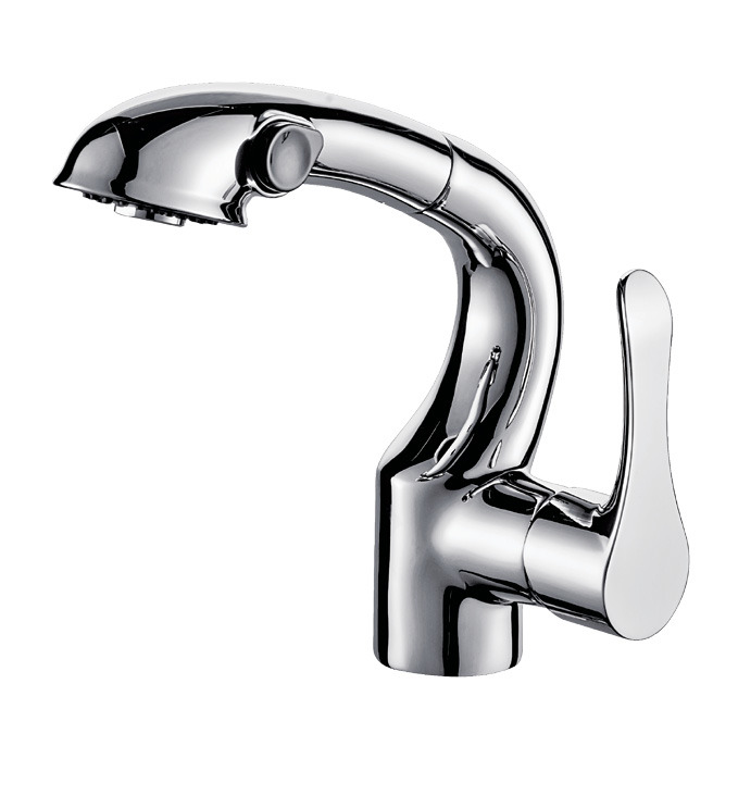 Mutifunction Chrome Color Put out Kitchen Faucet