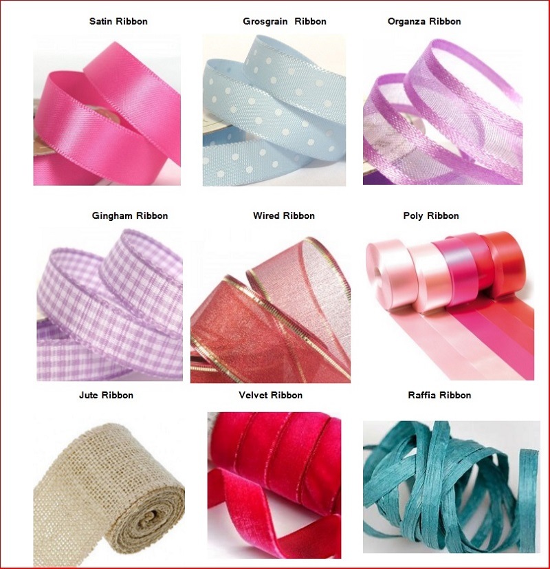 Wholesale Satin Edge Organza Ribbon Wedding DIY Organza Hair Bow Ribbon