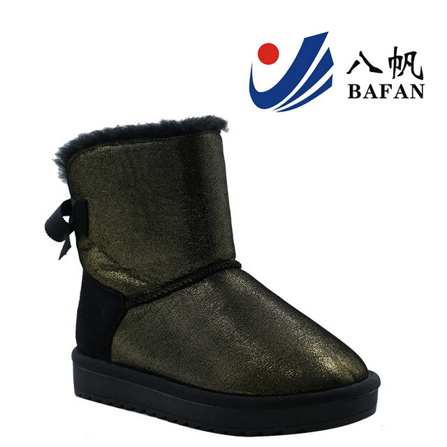 2016 Women's Fashion Shining Fabric Upper Snow Boots Bf1610231