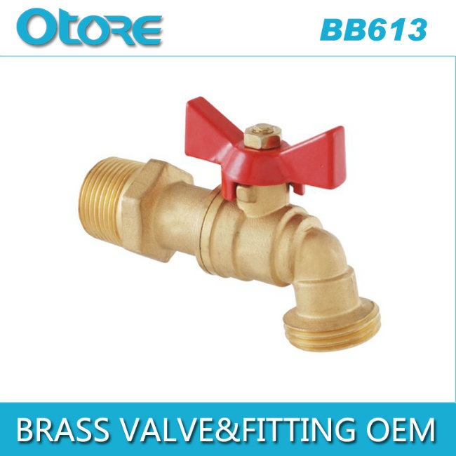 Brass Bibcock Hosecock Outdoor Garden Tap Hose Bibb Spigot 1inch