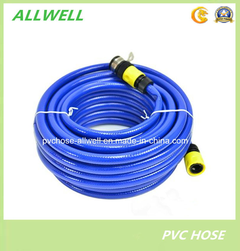 Plastic PVC Flexible Fiber Braided Reinforced Water Irrigation Pipe Hose Garden Hose