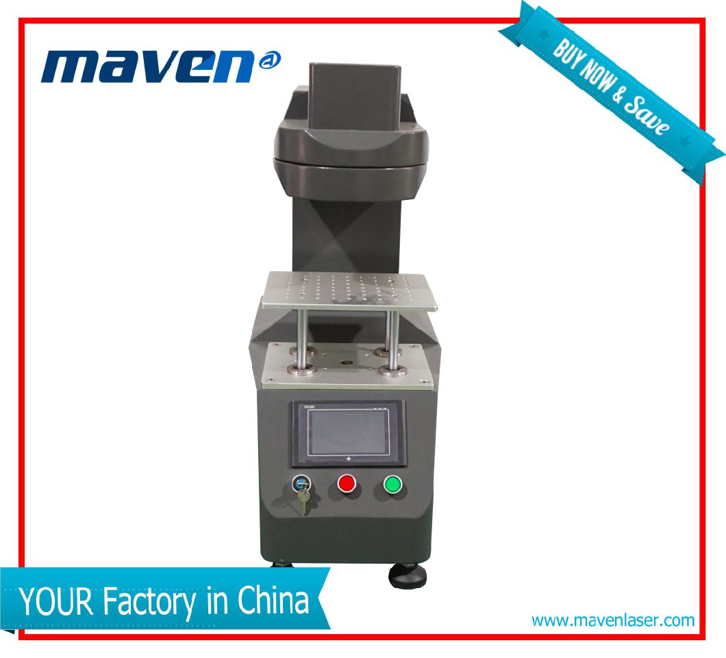 Easy Carry Mini Fiber/YAG/End Pump Diode Laser Marking/Engraving Machine Screen Controlled for Stone/Jade