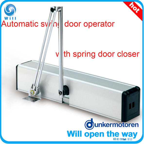 Swing Door Opener with Spring Close Function