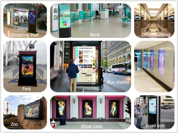 Advertising Interior Signage/Kiosk Display Stand