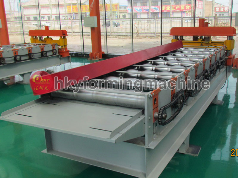 Roof Tile and Wall Panel Building Material Roll Forming Machine