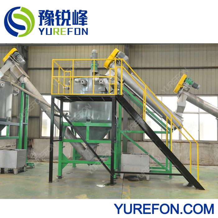 Pet Bottles Waste Plastic Crushing Washing Recycling Machine