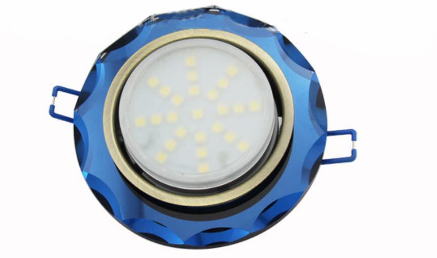 220V Gx53 Crystal Holder Colorful LED Light Bulbs