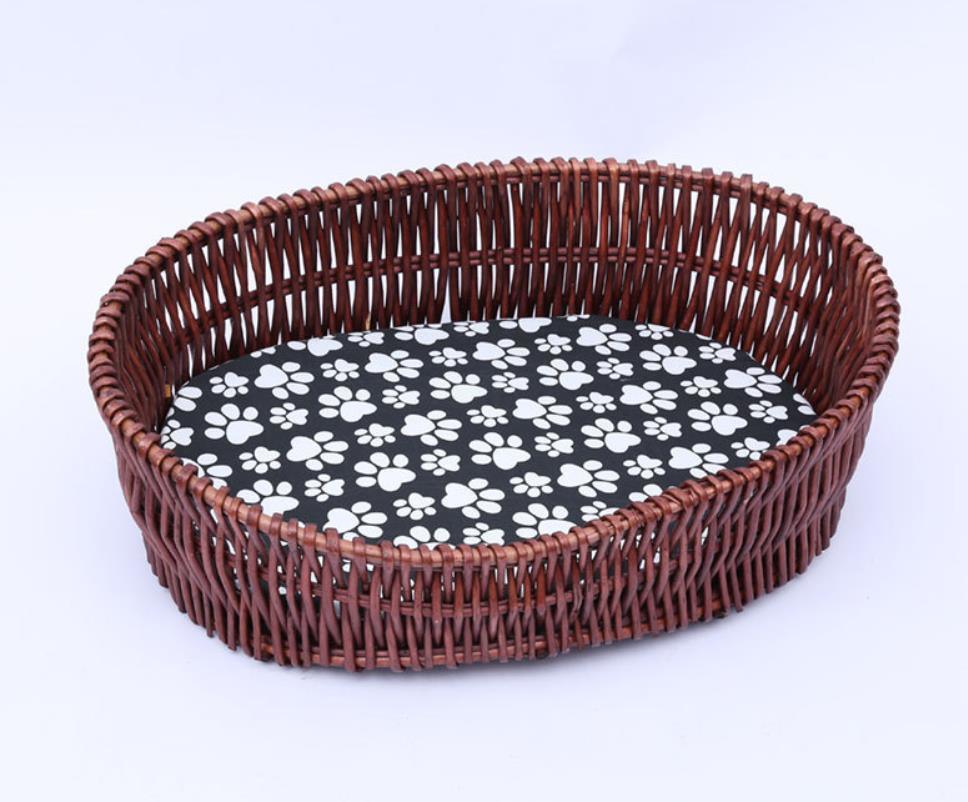 Giliglue Wicker Dog Basket