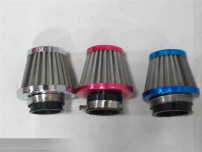 Blue Red and Yellow Air Filter for Motorcycles Air Filter