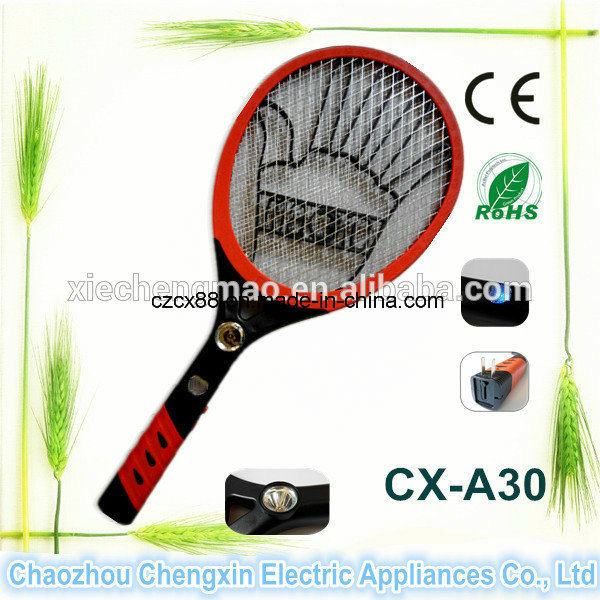 High Quality Custom ABS Mosquito& Insect Killer Swatter with LED