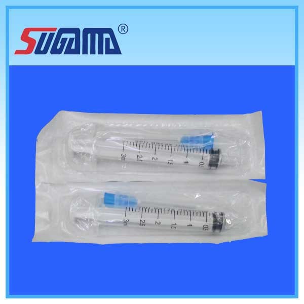 Medical Disposable Syringe with Needle 2ml