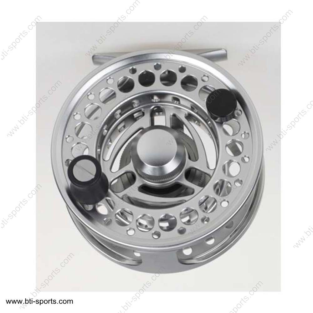 CNC Machine Cut Aluminum Multi-Carbon Drag System Large Arbor Waterproof Saltwater Fly Reel 02A-CNC-Xiii