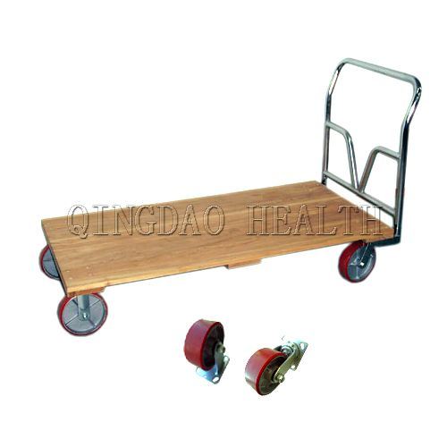 Red Plastisol Caps for Hand Trolleys