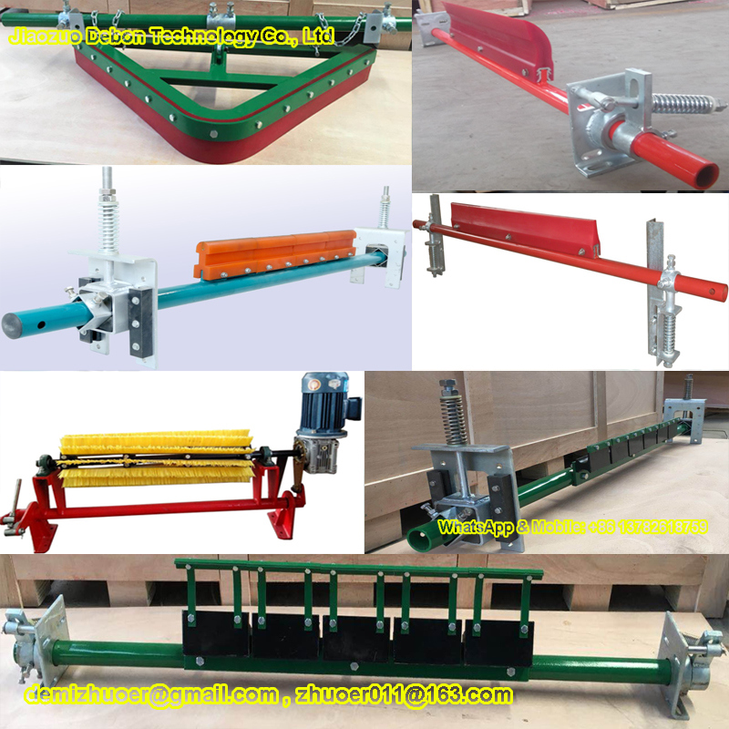 Conveyor Primary H-Type Alloy Belt Cleaner for Mining Industry