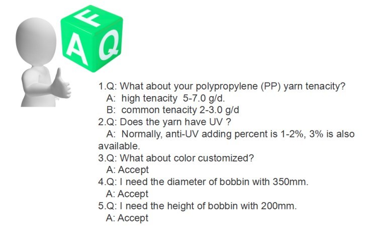 900d High Tenacity Wholesale Polypropylene Multifilament FDY Yarn for Lap-Belt