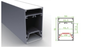 High Power Driver and Flexible LED Strip in One Aluminum LED Profile Channel