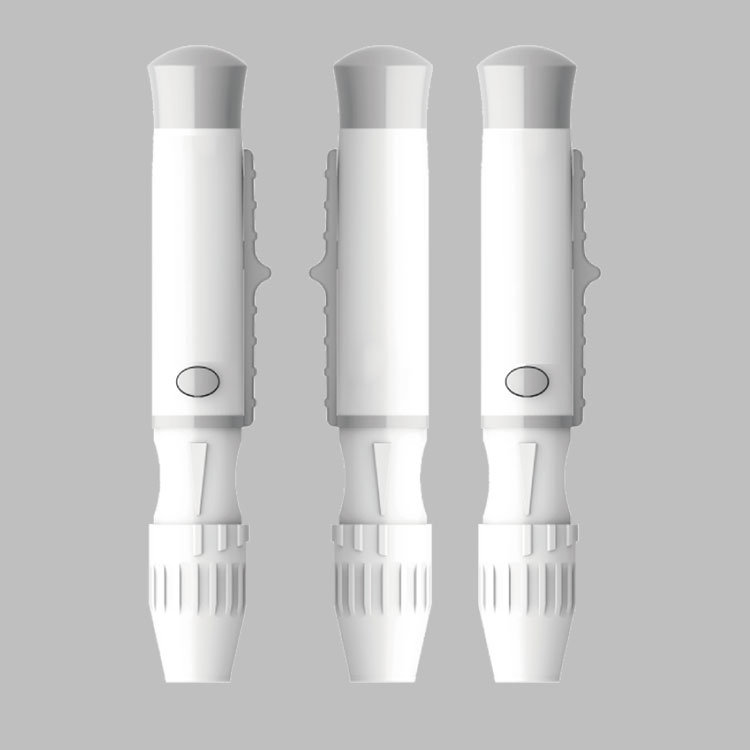 Medical Disposable Adjustable Blood Lancing Device with Ejector